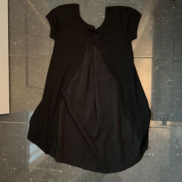 Dark Grey Size 2 Lululemon Scoop Neck Swing Tee - Picture 2 of 3